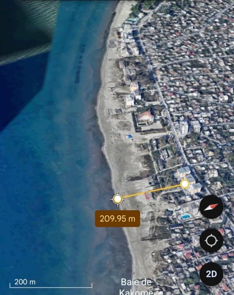 Beach, City view, Sea view