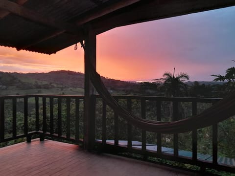 Natural landscape, View (from property/room), Balcony/Terrace, Mountain view, Sunset