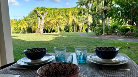 Dining area, Garden view