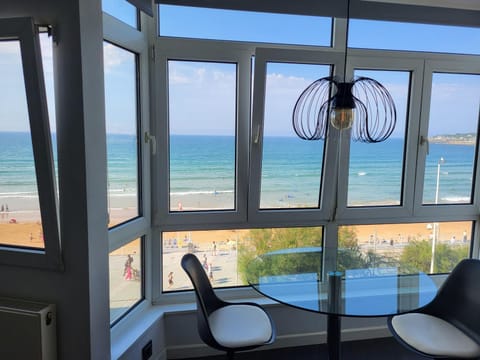 View (from property/room), Balcony/Terrace, Beach, Sea view