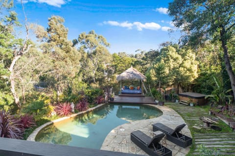 Natural landscape, Pool view, Swimming pool