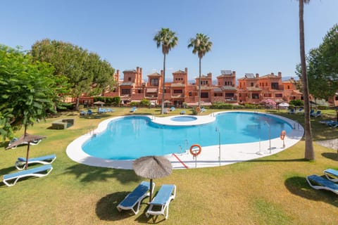 Garden, Pool view, Swimming pool, sunbed