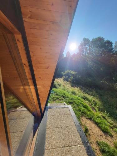 Romantické Áčko nad Rybníkem Luxury tent in South Moravian Region