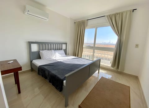 Bed, Natural landscape, Photo of the whole room, Bedroom, air conditioner