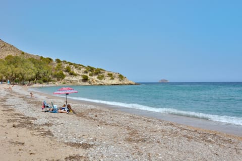 Day, People, Beach, Sea view