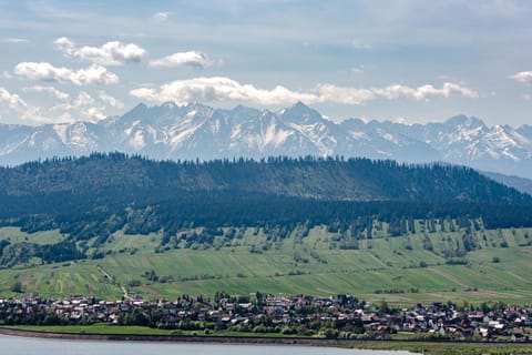 Nearby landmark, Spring, Bird's eye view, Mountain view