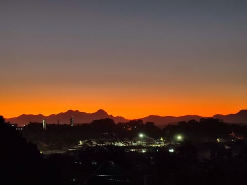 Natural landscape, Mountain view, Sunrise, Sunset