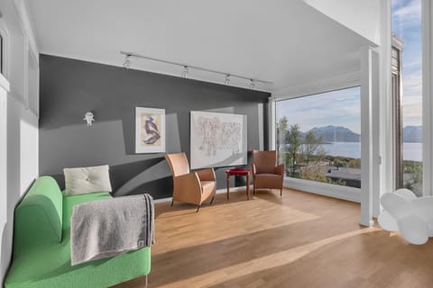 Living room, Seating area, Mountain view, Sea view