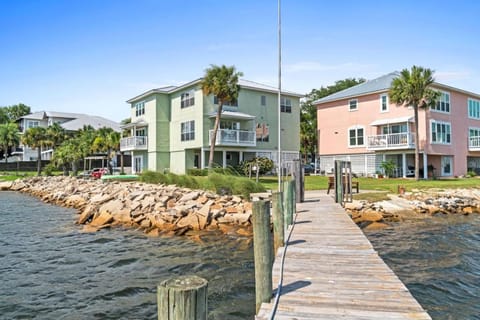 Bayfront townhome in historic St. Andrews House in Highway 30A Florida Beach