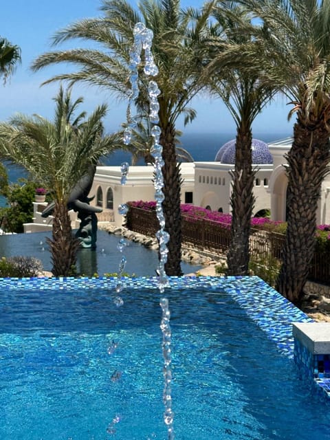 Natural landscape, Pool view, Sea view, Swimming pool