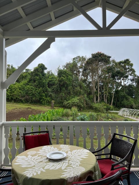 Balcony/Terrace, Dining area, Garden view