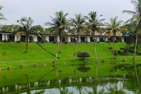 Property building, Garden, Lake view