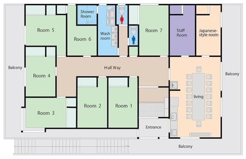 Guest House TITAN Apartment in Sapporo