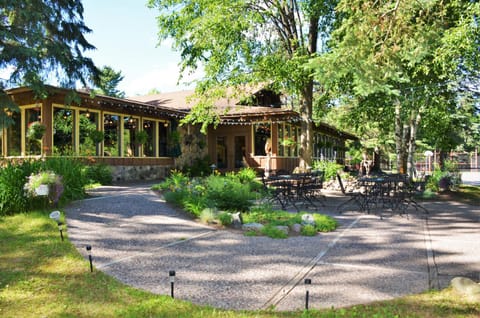 Property building, Natural landscape, Garden view