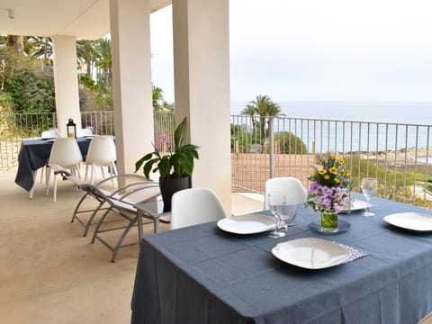 Balcony/Terrace, Dining area, Sea view