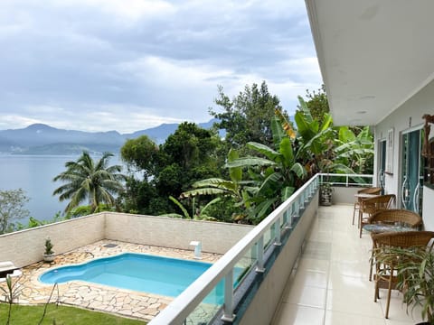 Balcony/Terrace, Pool view, Sea view, Swimming pool