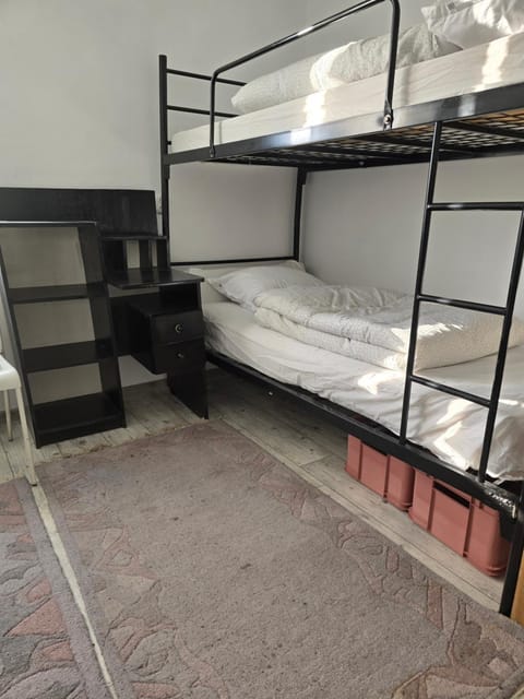 Photo of the whole room, bunk bed