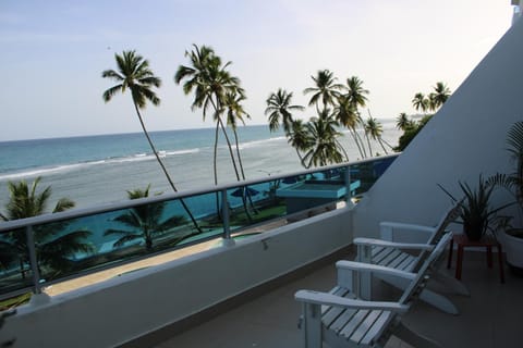 Balcony/Terrace, Pool view, Sea view