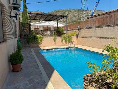 Natural landscape, Mountain view, Pool view, Swimming pool