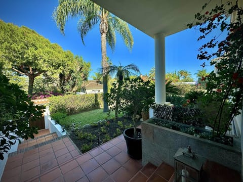 Patio, Garden, Garden view