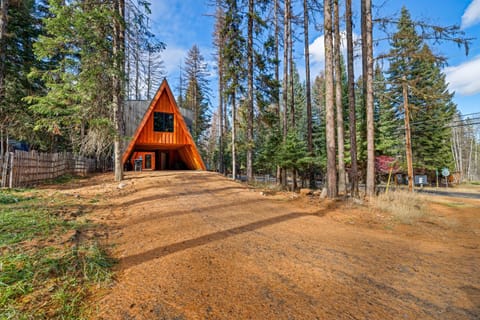 New! The McCall A Frame - Walk to restaurants and lake - Office - Library - Games House in McCall