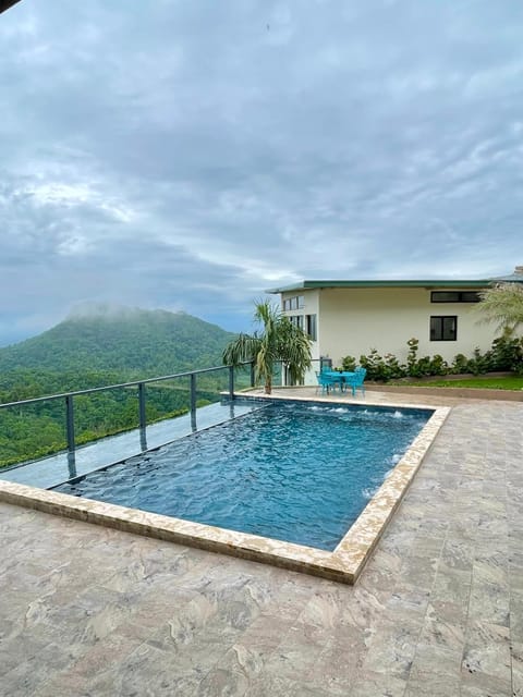 Natural landscape, Mountain view, Pool view, Swimming pool