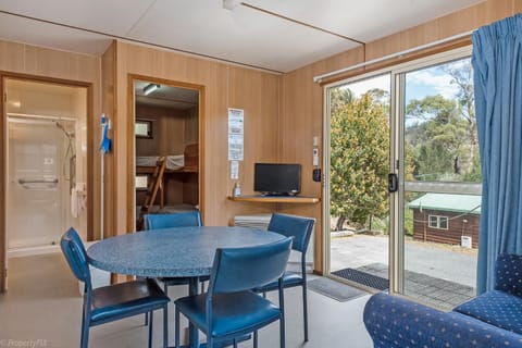 Hobart Bush Cabins Campground/ 
RV Resort in Tasmania