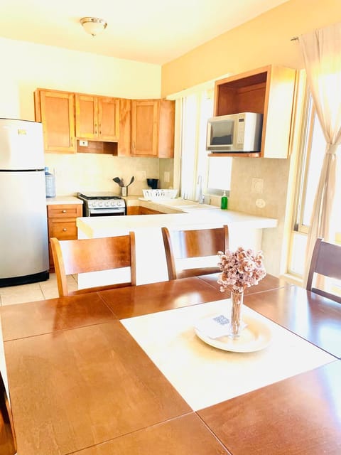 Kitchen or kitchenette, Dining area, oven