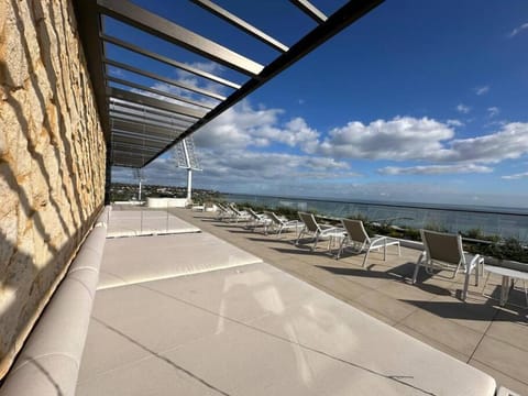 Day, View (from property/room), Balcony/Terrace, Balcony/Terrace, Beach, Sea view, sunbed