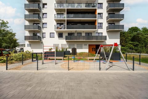 Property building, Off site, Day, Children play ground