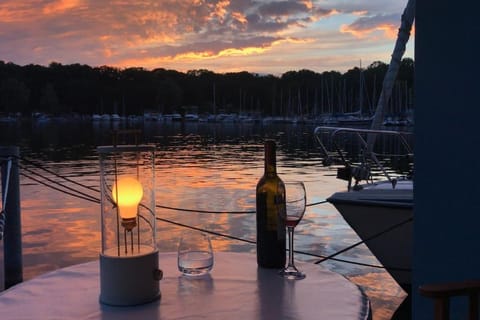 Lake view, River view, Sunset