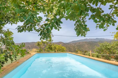 Spring, Day, Natural landscape, Garden, Solarium, Balcony/Terrace, Mountain view, Pool view, Swimming pool