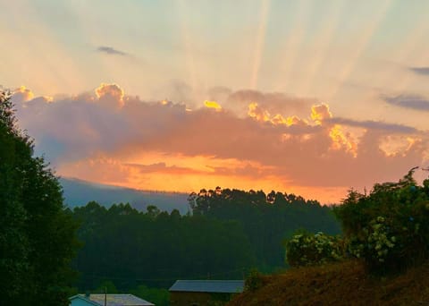 Natural landscape, Mountain view, Sunrise