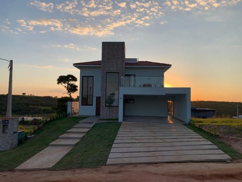 Property building, Sunset