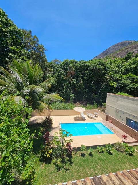 Natural landscape, Garden, Mountain view, Swimming pool