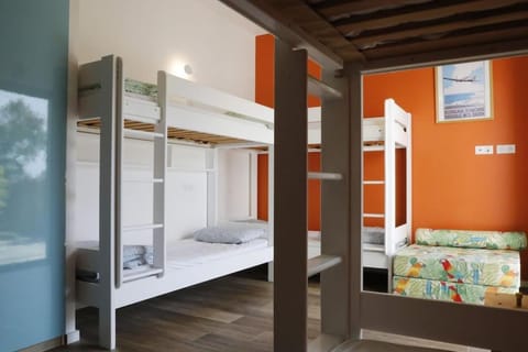 Bedroom, children, bunk bed