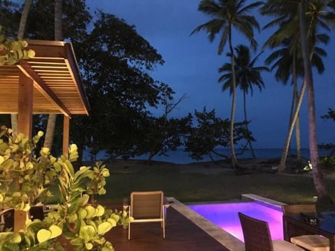 4 Br beachfront villa in las Terrenas Villa in Samaná Province