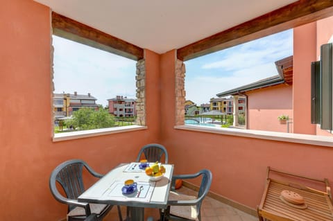 Patio, Day, View (from property/room), Balcony/Terrace, Living room, Seating area, Dining area