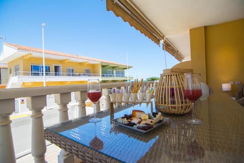 Patio, Day, View (from property/room), Balcony/Terrace, Sea view