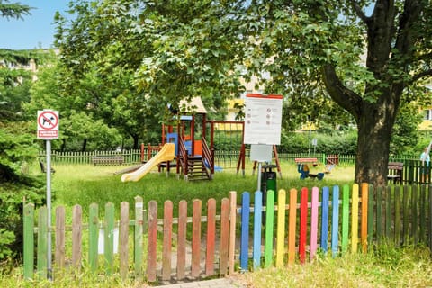 Spring, Off site, Day, Children play ground