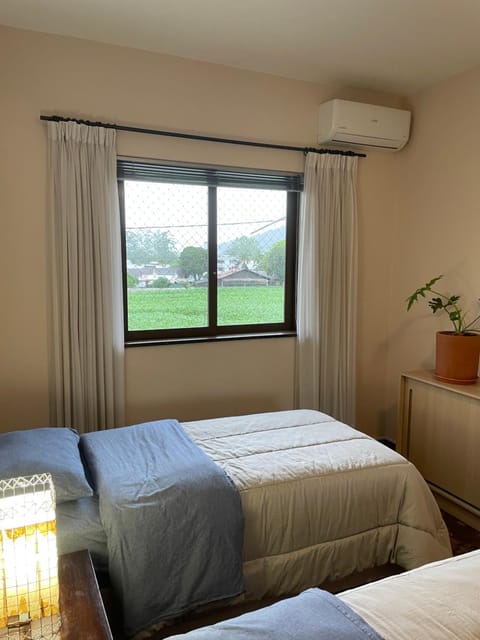 Bed, View (from property/room), Bedroom, air conditioner