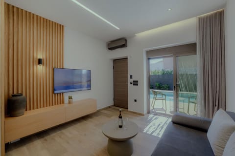 TV and multimedia, Living room, Seating area, air conditioner