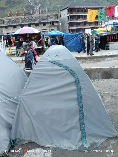 Kadernath tempal tent house Luxury tent in Uttarakhand