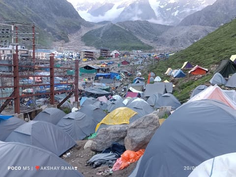 Kadernath tempal tent house Luxury tent in Uttarakhand