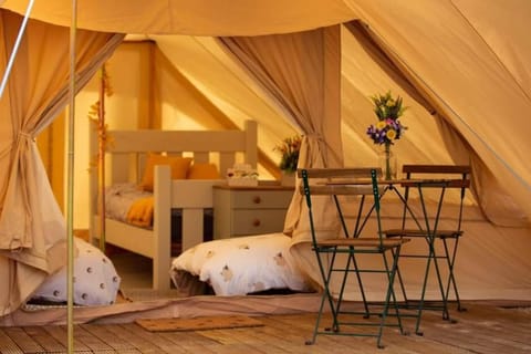 Secret Wood Glamping Luxury tent in North East Derbyshire District