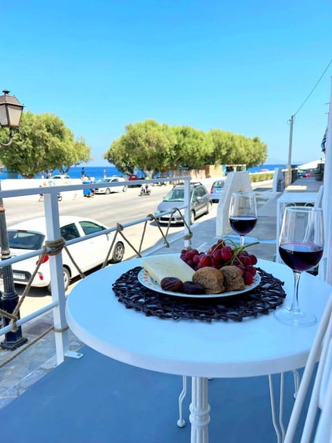 View (from property/room), Balcony/Terrace, Dining area, Sea view, Dinner