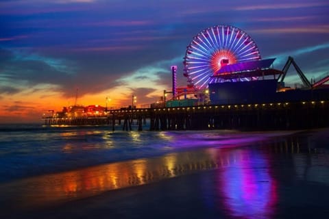 Beach, Evening entertainment, Sunset