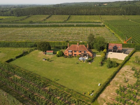 Property building, Natural landscape, Bird's eye view