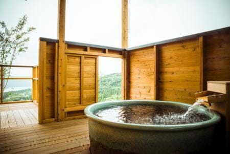 Natural landscape, Mountain view, Open Air Bath, Open Air Bath