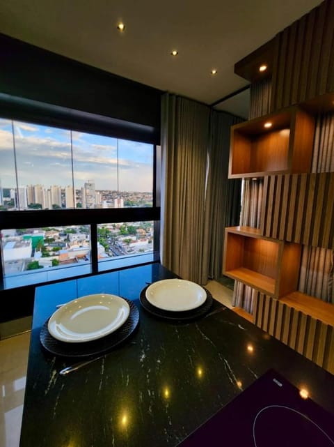 Ultra Luxo no 18º Andar do Vertigo Studios Apartment in Campo Grande